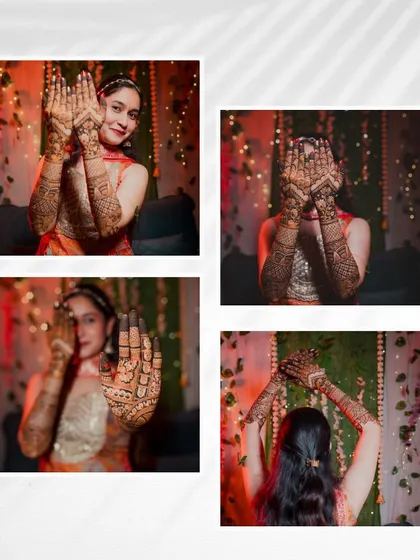 Here are more vibrant and joyful moments from the Haldi and Mehandi ceremonies I have captured, each telling a unique story of celebration.