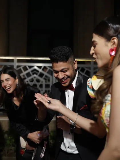Sharing a laugh with influencers at a Hendrick's Gin party. The energy is always high when I get to perform for a crowd of creative and expressive people.