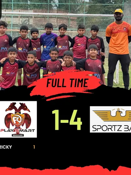 A tough fight for our U-11 team, ending in a 1-4 loss. We keep our heads high, as every match is a lesson.