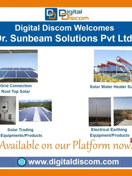 Dr. Sunbeam Solutions offers grid-connected rooftop solar systems and related equipment. They provide comprehensive solutions for those looking to adopt solar energy.