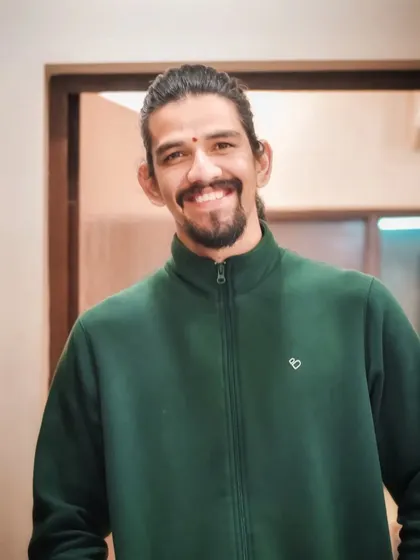 A smile is the simplest expression of the peace that yoga brings. My goal is to guide you from the unreal to the real, from darkness to light, and to help you find that inner joy.