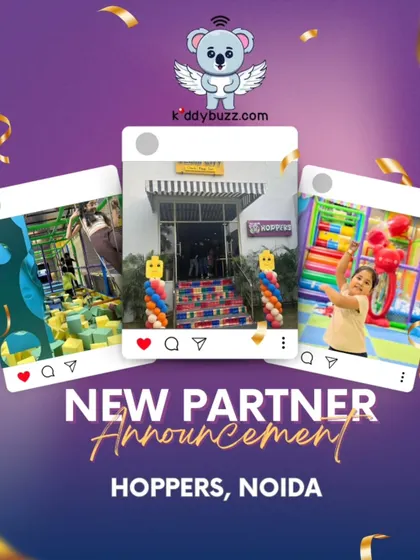 Hoppers in Noida is here! This partner venue is a joyride for kids, and you can enjoy 10% off instantly when you book your tickets on Kiddybuzz.
