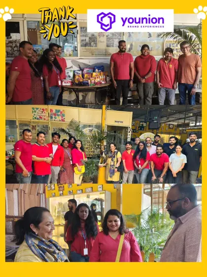 Thank you, Younion! Their team spent time understanding our operations and interacting with our animals, strengthening the bond between our organizations.