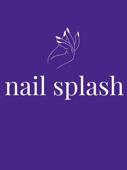A simple and elegant logo for our "Nail Splash" services, representing the artistry and style we bring to every manicure and pedicure.