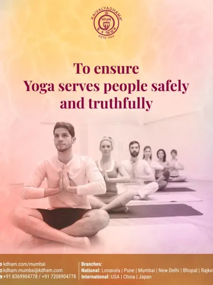 Our institutional accountability is rooted in research. This ensures that yoga is taught with depth and awareness, serving people truthfully and protecting the practice from misinterpretation.