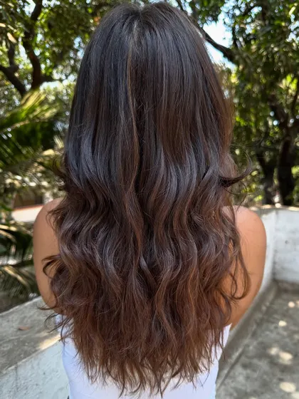 Another angle of the beautiful, natural-looking color.