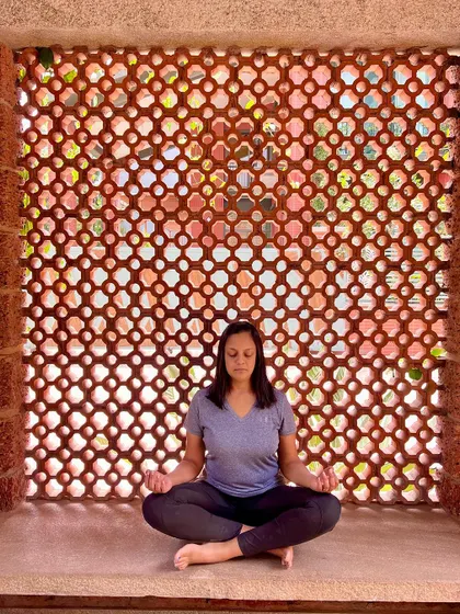 Cultivating Sakshi Bhava (the witness state) is like building a muscle. We can practice this in Shavasana or Balasana, observing the breath without controlling it, and gently returning our awareness when the mind wanders.