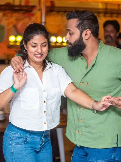 Cuties alert. We are happiest on the dance floor, and these pictures from La Rumba capture that perfectly.