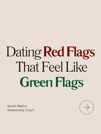 **Some of the biggest dating red flags actually feel like green flags at first.** That "electric chemistry" might be your nervous system recognizing familiar dysfunction, not a soulmate connection. This guide breaks down common traps, like mistaking intensity for intimacy or codependency for connection. Understanding these patterns is the first step to stop attracting what's familiar and start attracting what's healthy.