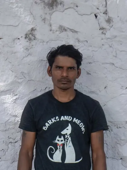 This is Umesh, whose gentle and caring nature makes him an instant favorite with all our furry guests.