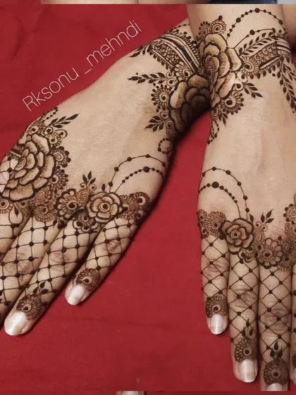 This collection showcases more of my diverse design work. Each piece is a unique blend of floral, geometric, and traditional patterns, demonstrating the versatility of mehndi art.