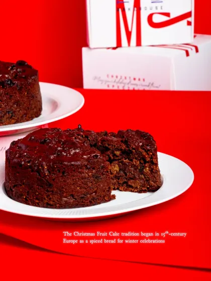 The Christmas Fruit Cake tradition began in 15th-century Europe.