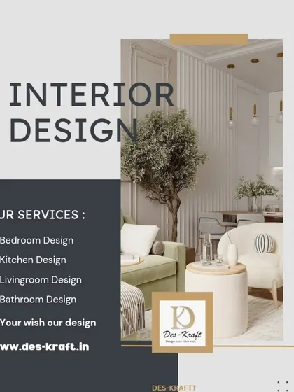 A clear overview of our core services, including bedroom, kitchen, living room, and bathroom design, all delivered with a minimalist and sophisticated touch.