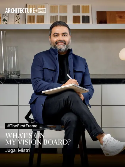 For Architecture + Design's #TheFirstFrame series, I discussed my vision board and design process. My work on Baia Villas was a testament to how a mood board, rooted in a site's history and culture, can shape a vibrant and immersive design.