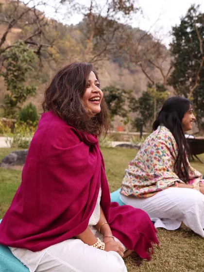 The joy of shared experience. The smiles and laughter in our community circles are a reflection of the safe and supportive space we create together.