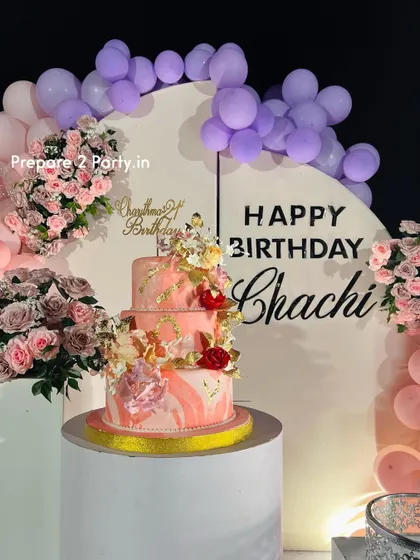 My 21st birthday decorations range from bold and modern to soft and elegant. I use marquee numbers, custom backdrops, and sophisticated balloon arrangements to mark this special occasion.