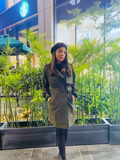 Elevating my style game with a classic trench coat and beret. This is a timeless winter look that works perfectly for an evening out in the city.