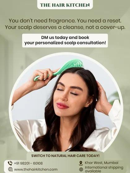 Your scalp deserves a real cleanse, not a cover-up with dry shampoo. Product buildup can lead to hair fall and slow growth. A personalized scalp consultation can help you reset.