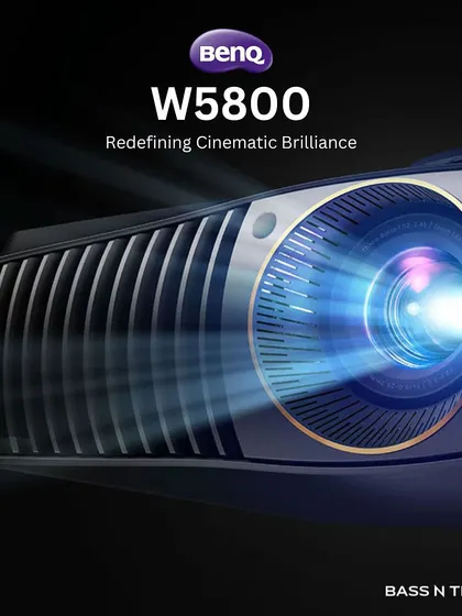 The BenQ W5800 projector is a cornerstone of a true home cinema. Its 4K laser technology and HDR-PRO capabilities deliver breathtakingly realistic colors and contrast, redefining cinematic brilliance right in your home.