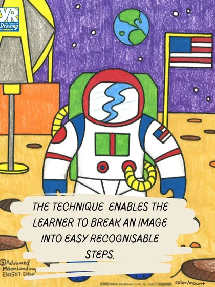 The secret to our technique is breaking any image down into easy, recognizable steps. This demystifies the drawing process and makes complex subjects approachable for everyone.
