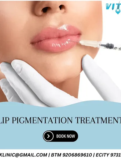 Lip pigmentation is a common concern caused by factors like sun exposure and genetics. I offer specialized treatments to safely restore the natural, even tone of your lips.