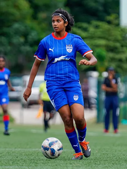 BFC Soccer Schools graduates Rheanna Jacob and Janani Thoppur in the starting lineup for the BFC Women's team. Seeing our players compete at a high level is our greatest reward.