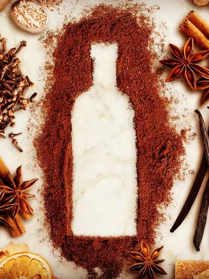 Can you guess the spirit? I use a wide range of spices like star anise, cloves, and cinnamon sticks to create my own infusions and syrups.