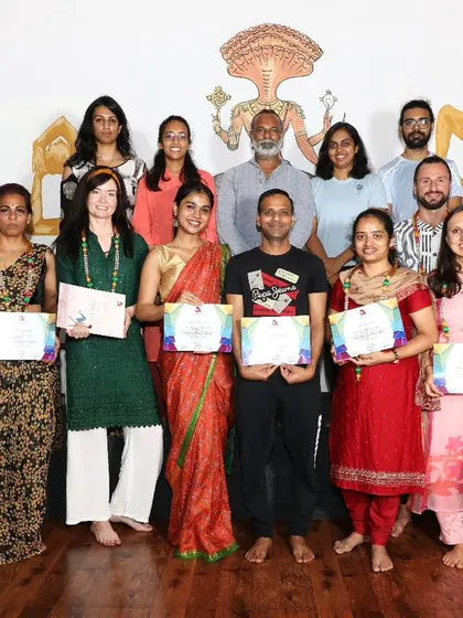 Congratulations to all the students who completed the 10-day intensive workshop. Your commitment to deepening your practice is truly commendable.