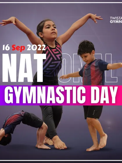 Celebrating National Gymnastics Day. This sport teaches perfection, focus, and discipline, and we are proud to share our passion for it with so many aspiring gymnasts.