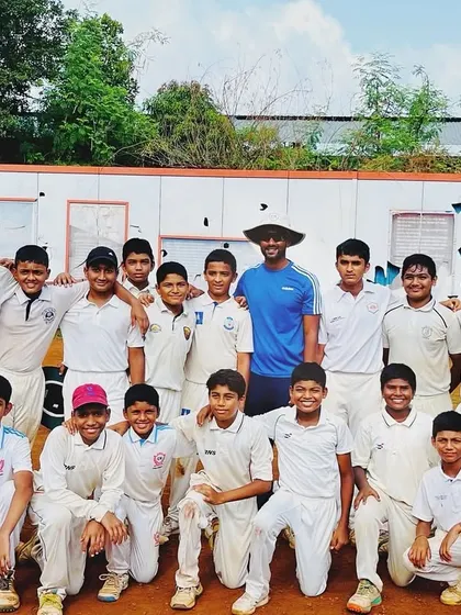 Another shot of the MCA U14 Dombivli Centre squad. It's an honor to work with the next generation of Mumbai cricketers and help them prepare for a competitive career.