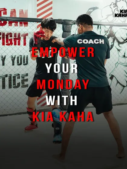 Empower your Monday with Kia Kaha. Start the week strong by channeling your energy into a powerful workout that builds both body and mind.