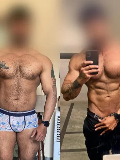 In four months of online coaching, my client Abhinand achieved this impressive physique transformation. His results are a product of following the plan with consistency, discipline, and trusting the process.