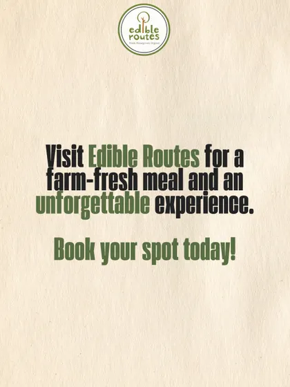 An invitation to book your own farm-fresh meal. Whether it's a weekend brunch or a private dinner, we offer an unforgettable experience centered around organic food.