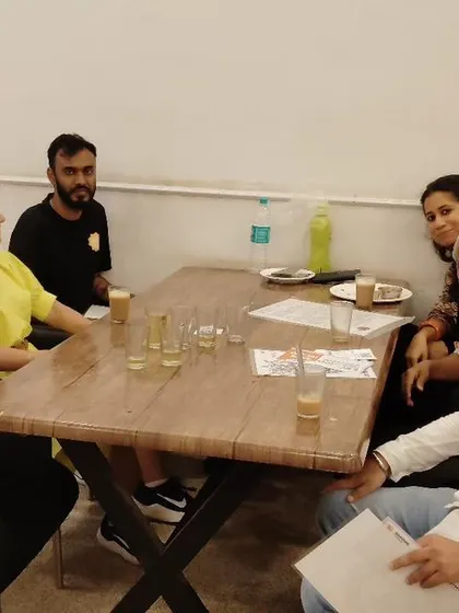 After a fun day at the park, we continued the conversation over dosa and coffee at a local hotel. The connections made are what matter most.