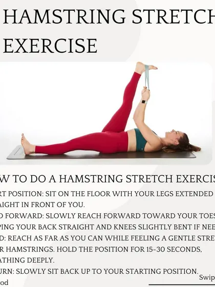 A Hamstring Stretch, done correctly with support, can significantly reduce strain on the lower back. Tight hamstrings are a common contributor to back pain, and this stretch helps to lengthen them safely.