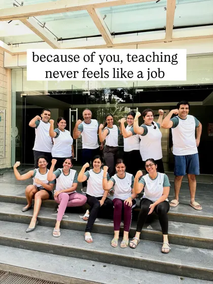This is what it's all about. Seeing a team come together, feeling strong and energized after a session, makes teaching feel less like a job and more like a privilege.