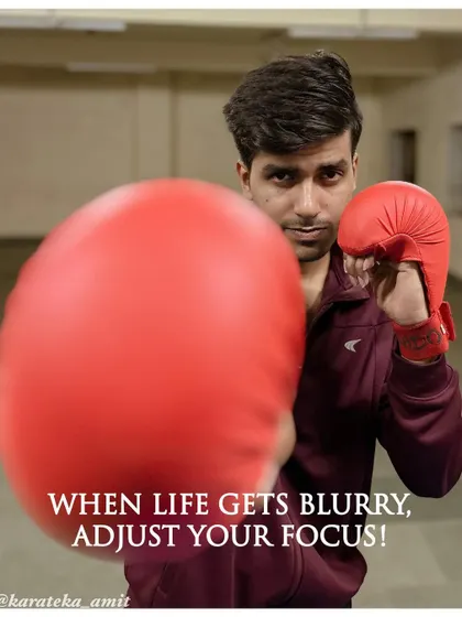When life gets blurry, karate teaches you to adjust your focus. We train the mind to concentrate on what truly matters, both on and off the mat.