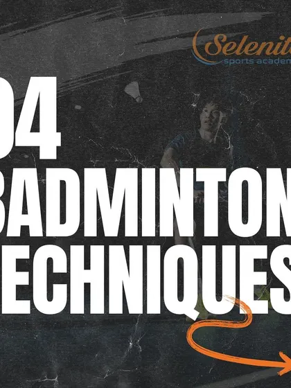 Master the game with these 4 essential badminton techniques. Understanding when and how to use each shot is crucial for strategic play.