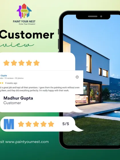 Trust is the foundation of our work. This client gave us their painting project without even meeting in person, and we were able to deliver everything perfectly according to their requirements.