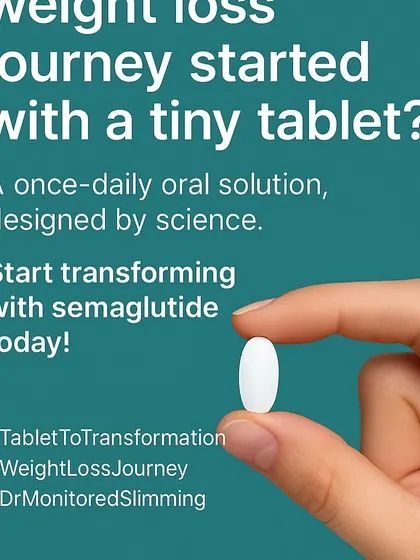 What if your entire weight loss journey could start with something as simple as this? This once-daily oral tablet is a cornerstone of my program, designed by science to help you manage cravings and feel full, making your path to a healthier weight simpler and more sustainable.