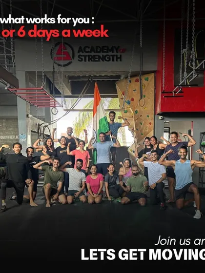 Pick what works for you: 2, 3, or 6 days a week. We offer flexible membership options to fit your schedule and goals. Join us and let's get moving.