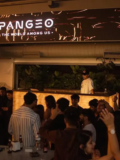 The party is in full swing at Pangeo. The combination of great music and an enthusiastic crowd is what makes a night epic.