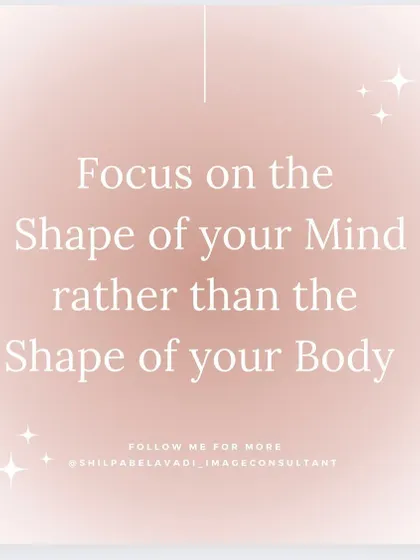 While we work on dressing your body, it's important to remember that true confidence comes from within. My coaching focuses on shaping a positive mindset just as much as we focus on your physical appearance.