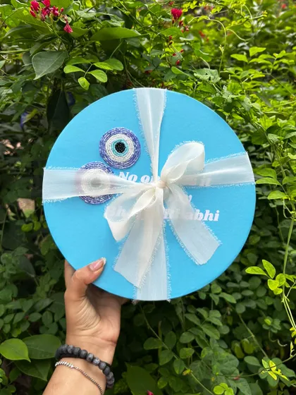 A collection of detailed shots and videos showcasing the variety of items, packaging, and happy moments from my Rakhi collection.