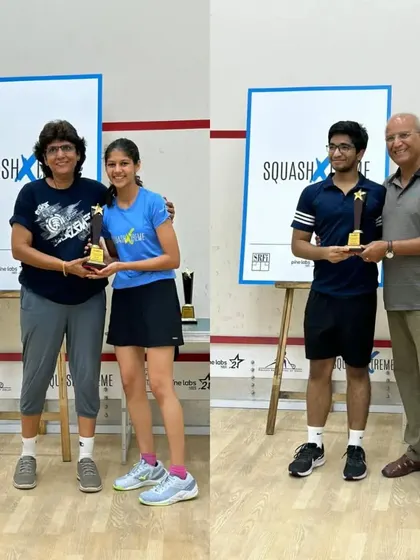 Our academy's winners from the 2nd Squash Xtreme Open 2023.