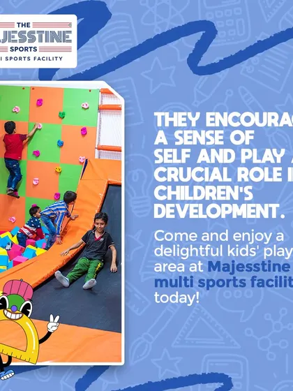 Play is crucial for a child's development. Our delightful kids' play area encourages a sense of self and provides a space for healthy, active fun.