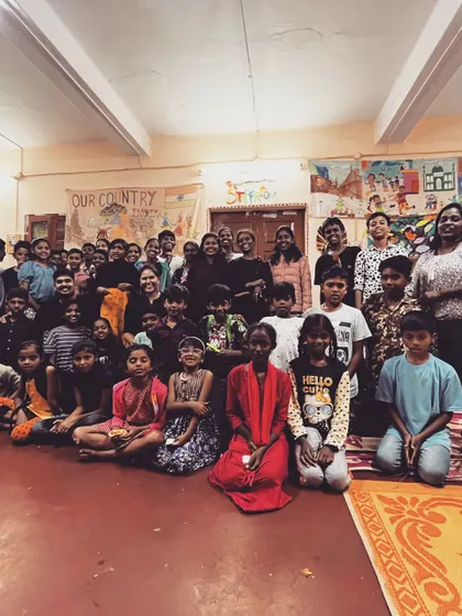 So many happy faces in one room. We are thrilled to have created such wonderful memories with the children at Makkala Jagriti.