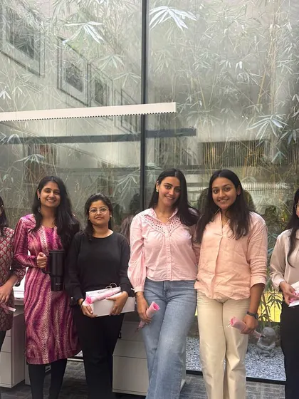 A group photo of the talented women on our team. Their contributions are integral to our success, and we are proud to foster a diverse and empowered workplace.