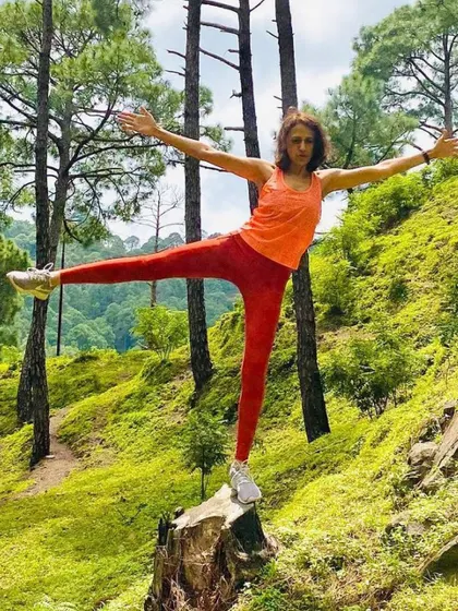 More inspiring shots of our members and instructors doing Pilates in beautiful outdoor locations and at home.