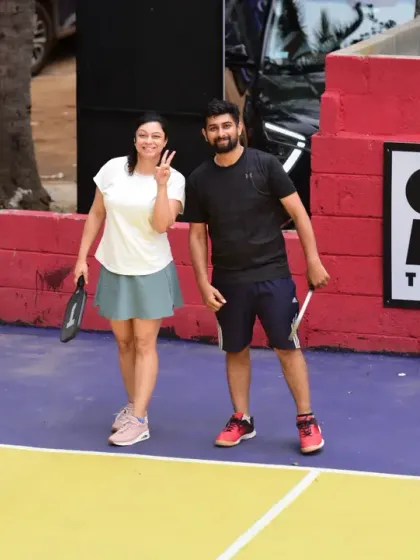 All smiles from participants at the B'luru Open. It's about the competition, but also about having a great time.